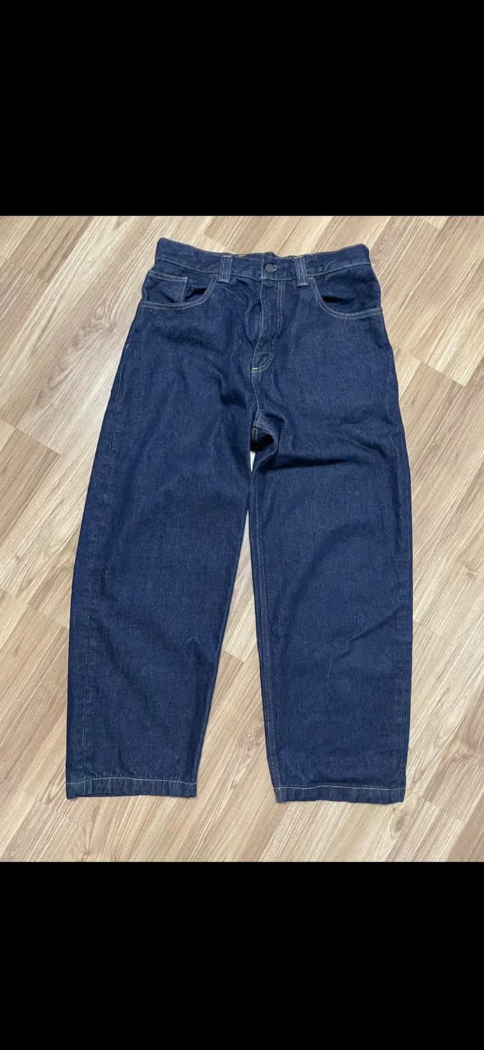 칼하트 브랜든 팬츠 블루 리지드 S 상품이미지2