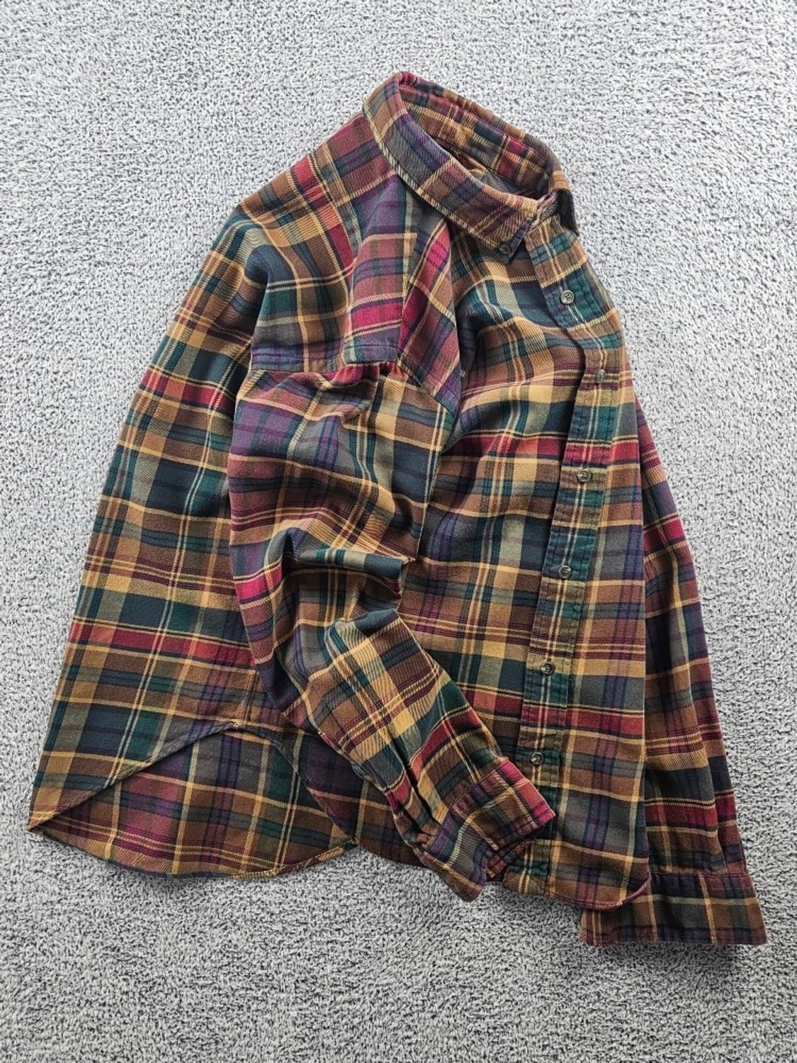 폴로랄프로렌 체크 플란넬 클래식 셔츠 ( M ) / 10985 상품이미지4