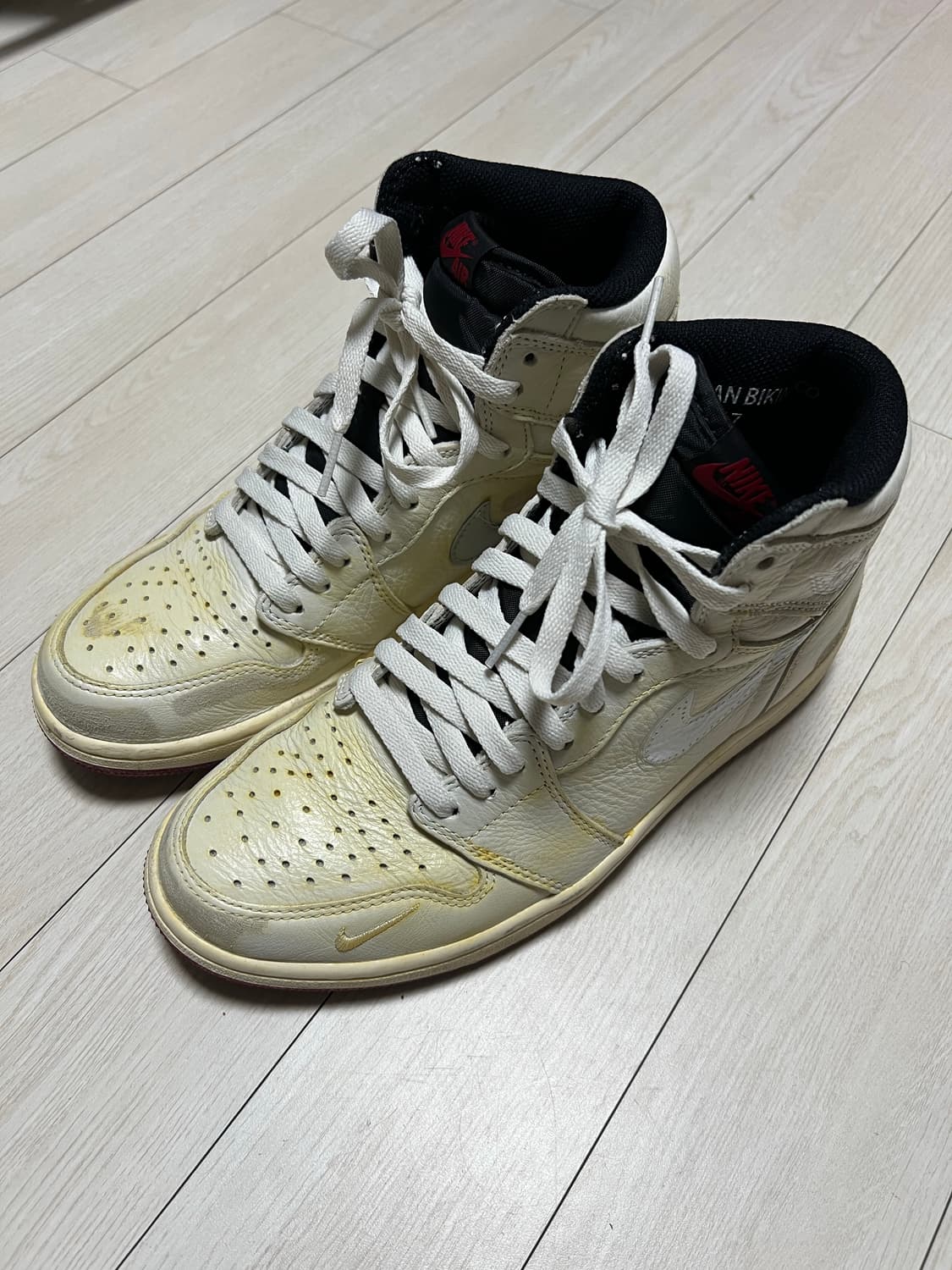 조던1X나이젤실베스터레트로하이세일화이트 265 상품이미지1