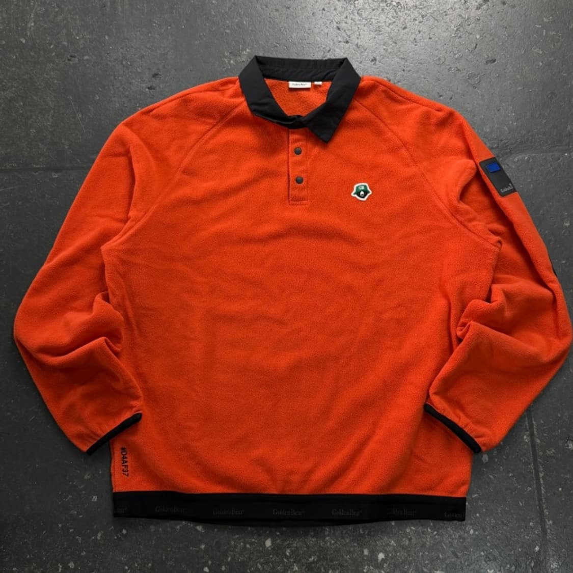 105 골든베어 골프 카라 후리스 상품이미지1