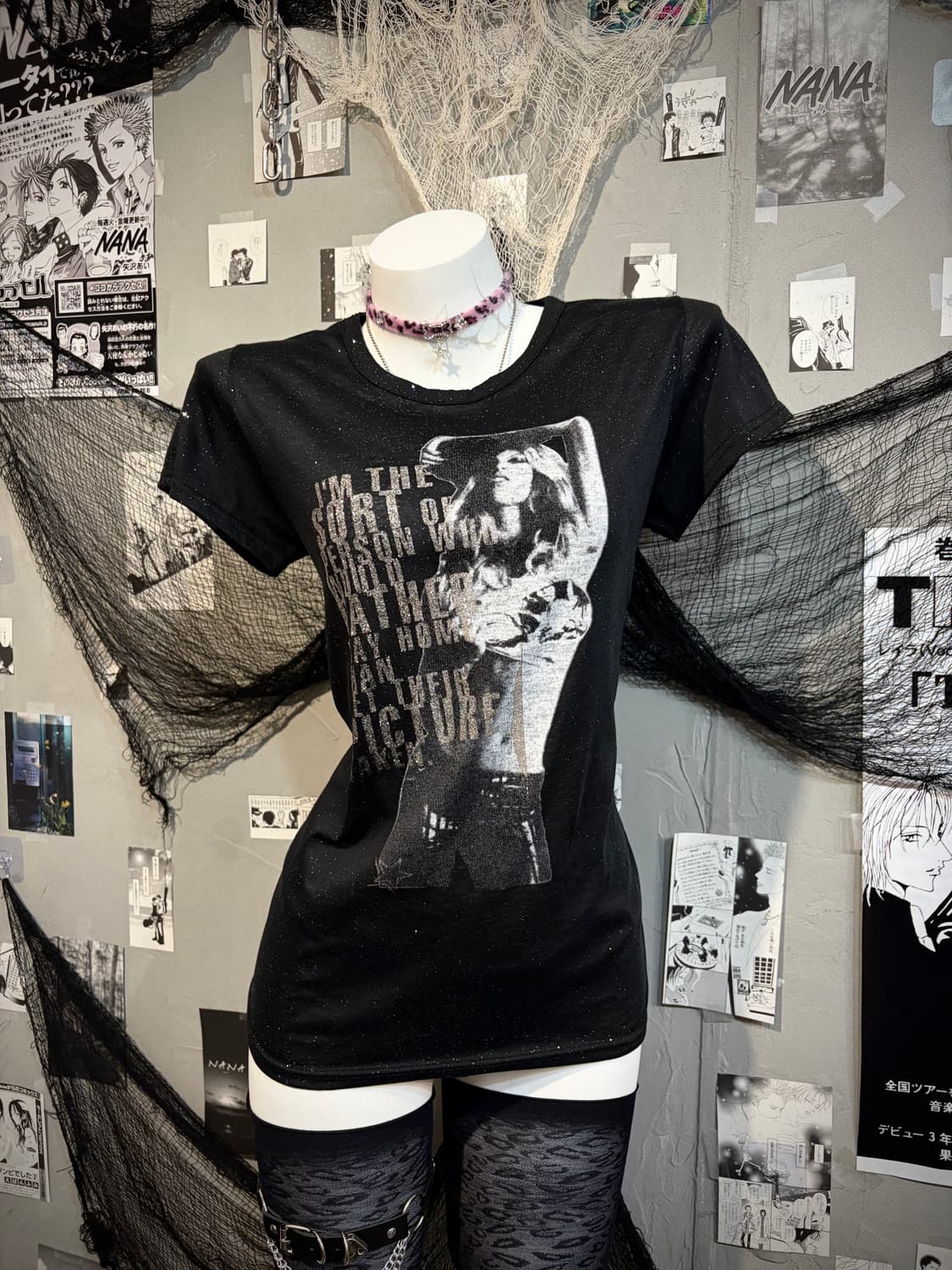 00's twinkle Glitter See-through sleeve 상품이미지4