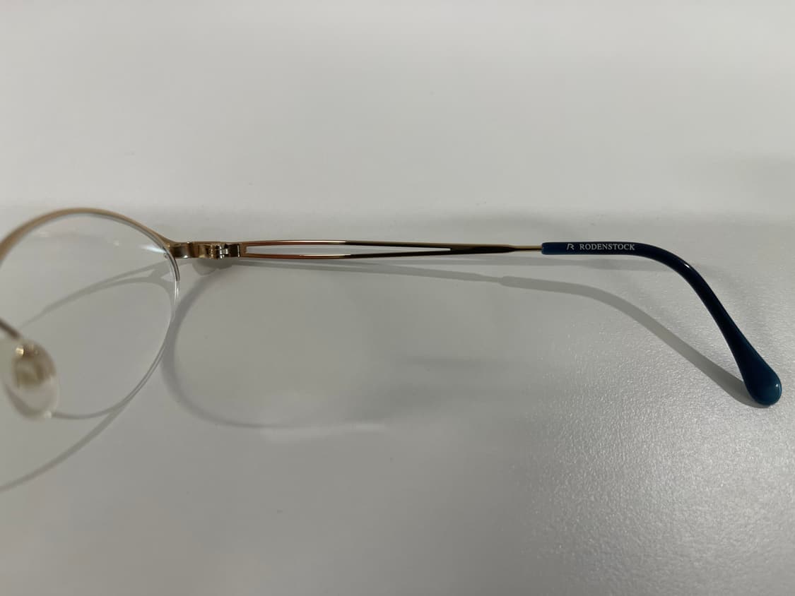 로덴스톡 RODENSTOCK 티타늄 반무테 안경 일본 빈티지 90s 4번 상품이미지5