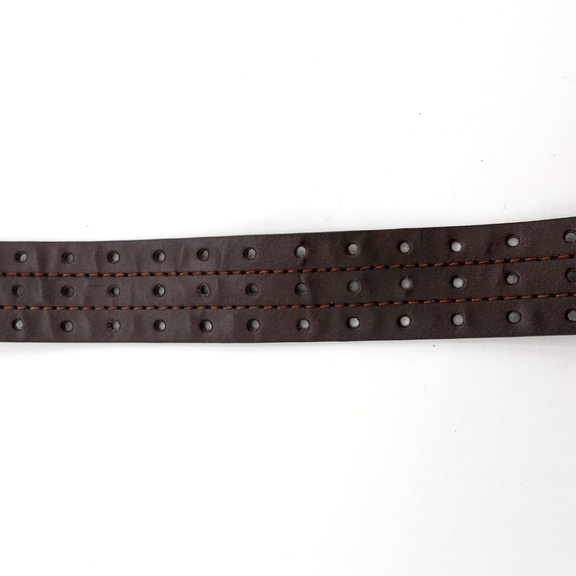 VINTAGEBELT 빈티지 롱스퀘어 버클 펀치홀 레더 벨트 상품이미지7