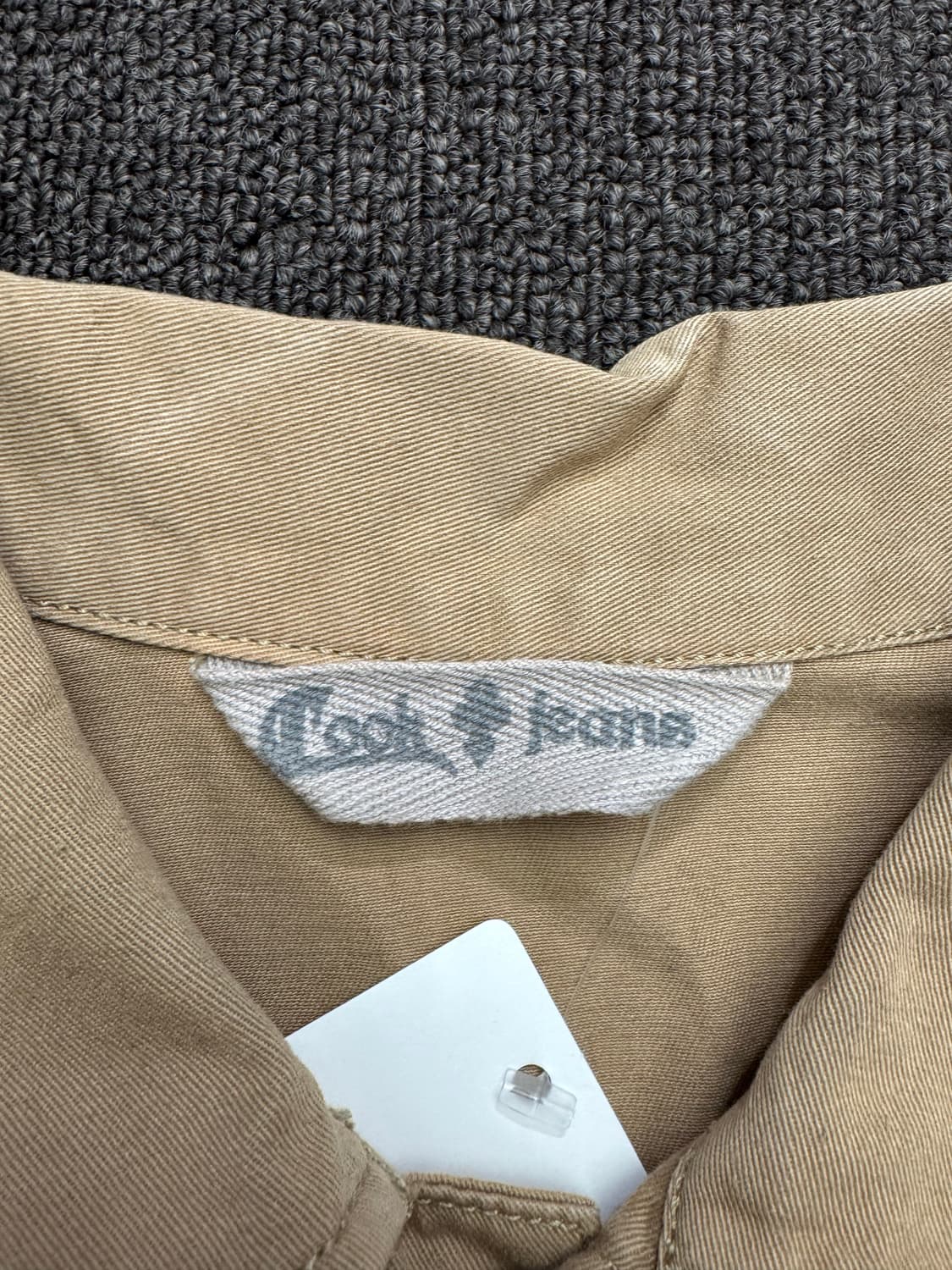 OS)Japanese vintage 여성 베이지 데님자켓 상품이미지3