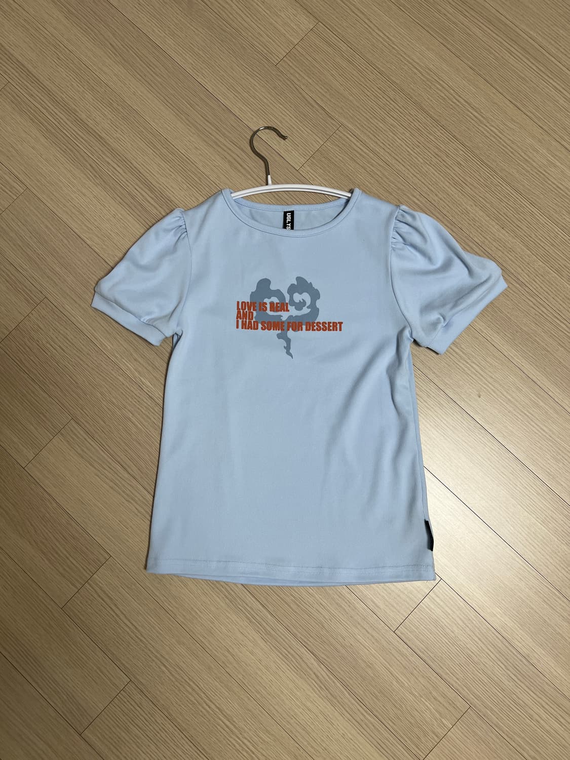 반택포)어글리쉐도우 퍼프 티셔츠 PUFF SHORT SLEEVED TOP 상품이미지2