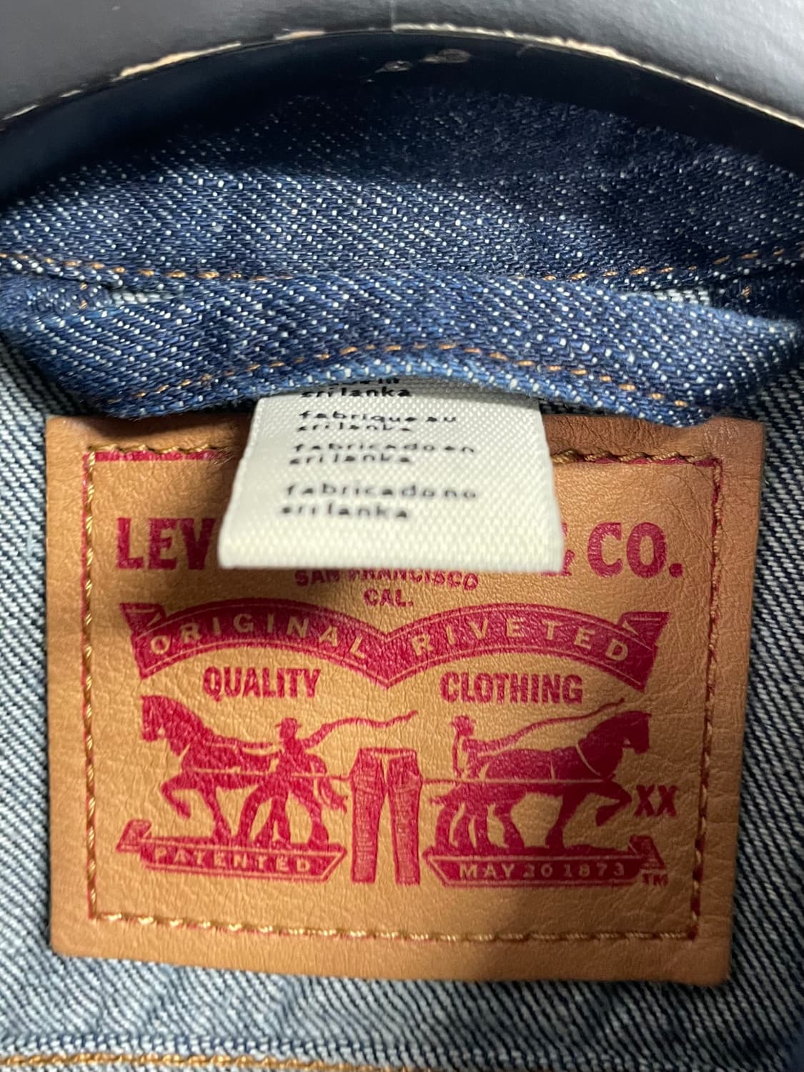 리바이스 3세대 우먼스 진청자켓 (on.477) 상품이미지4