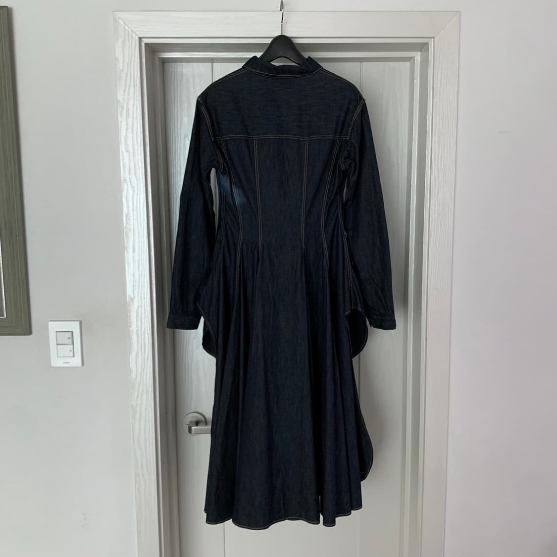 요지 야마모토 컬렉션 데님 원피스 드레스 상품이미지8