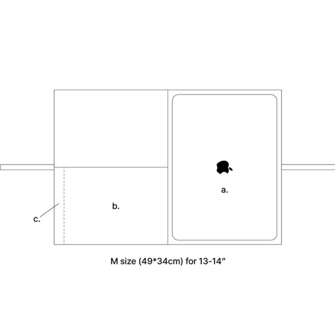 퍼피북클럽 노트북 파우치 M 상품이미지5