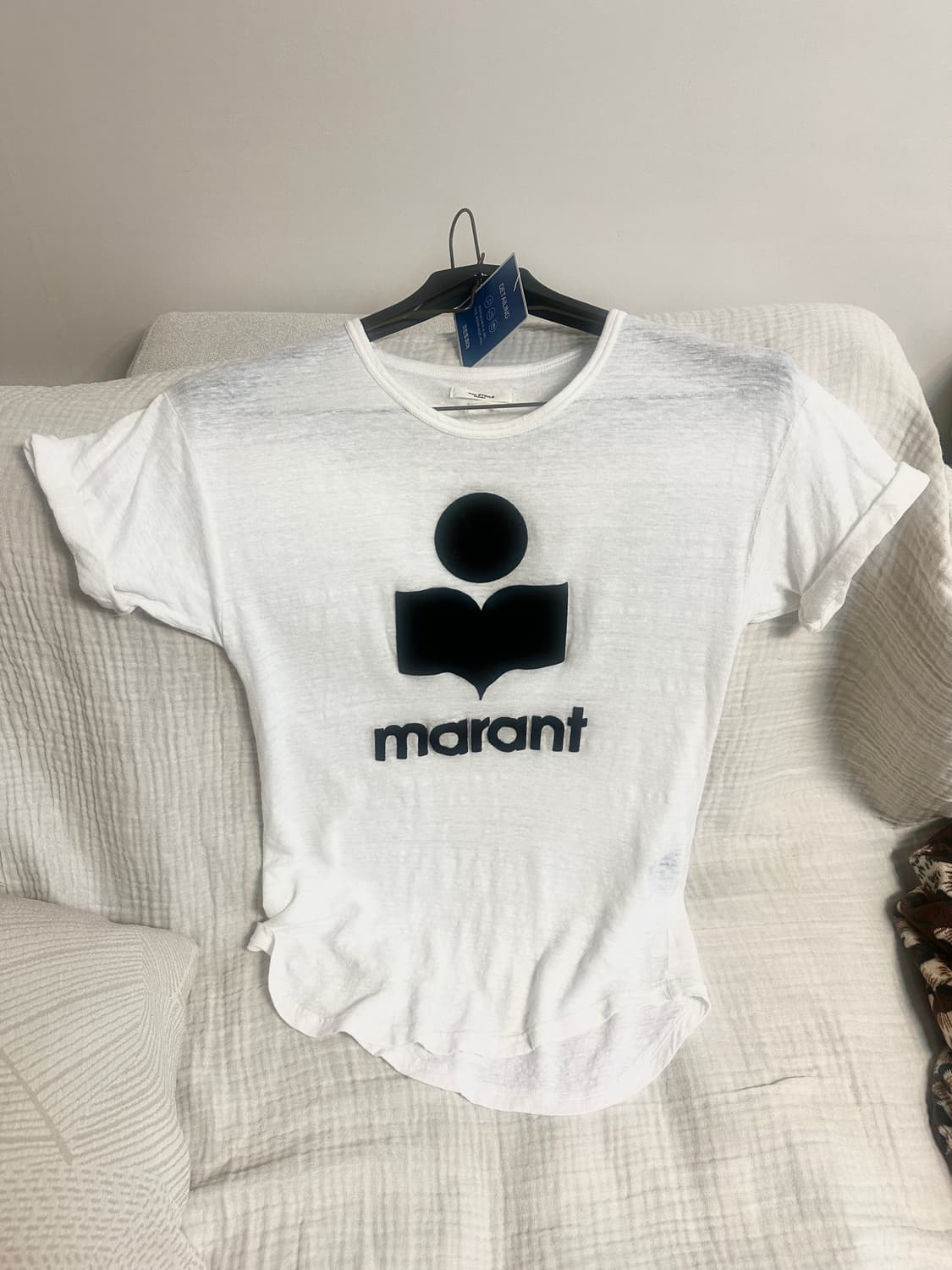 이자벨마랑 린넨 롤업 반팔 티셔츠 상품이미지2