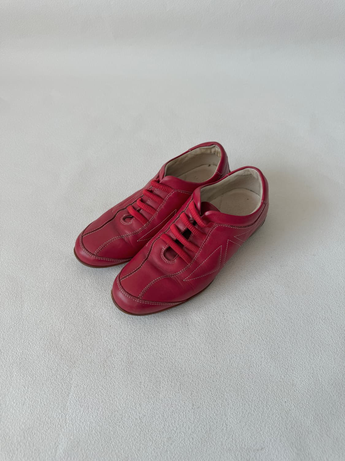 [EU37]MADE IN ITALY 레더 스니커즈 상품이미지3