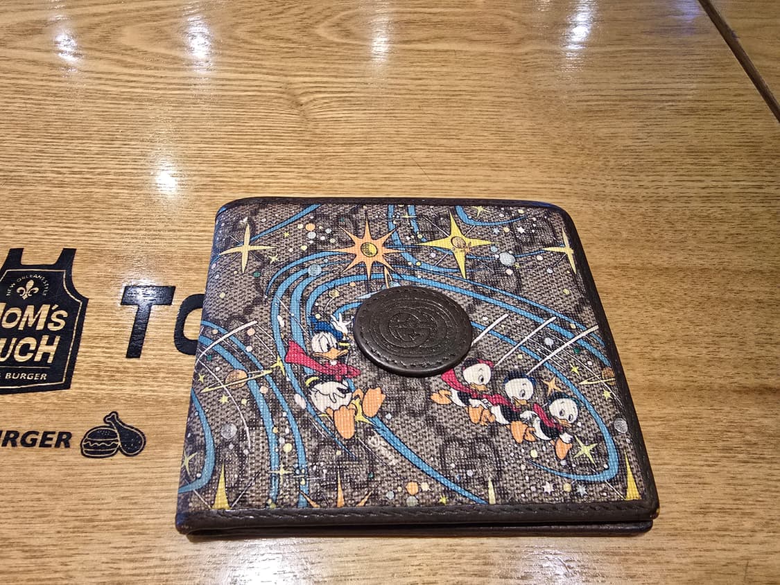 구찌 도널드 한정판 반지갑 상품이미지1