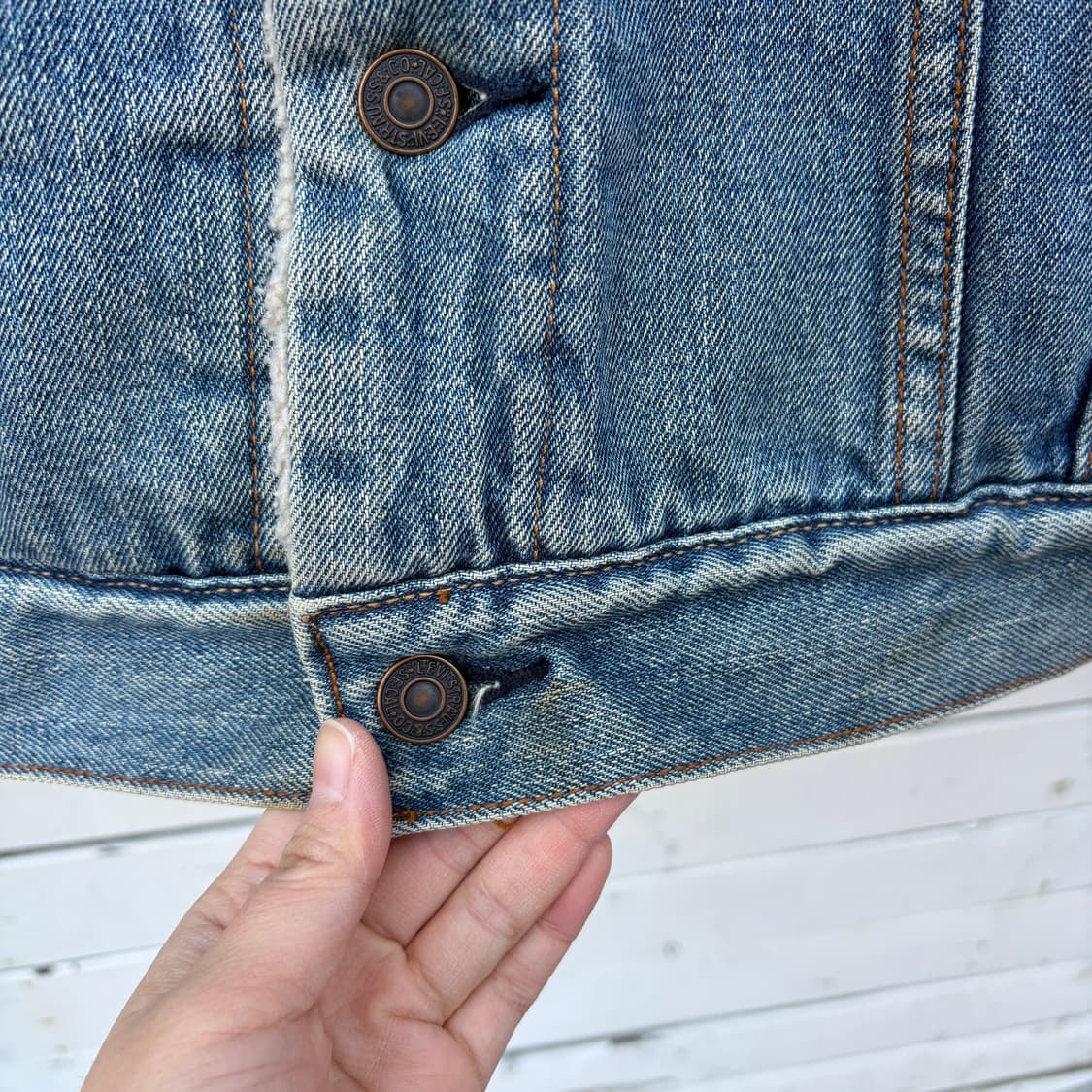 Levi’s 리바이스 데님 쉐르파 자켓 상품이미지6