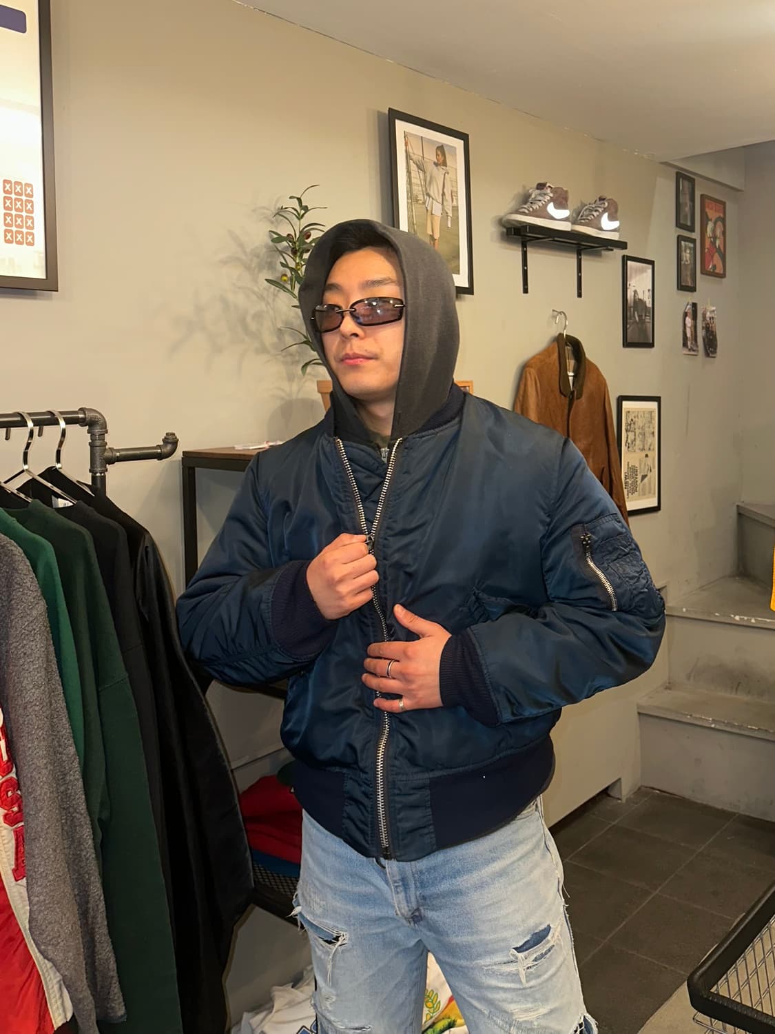 90’s Alpha Industries Ma-1 USA flight  상품이미지2