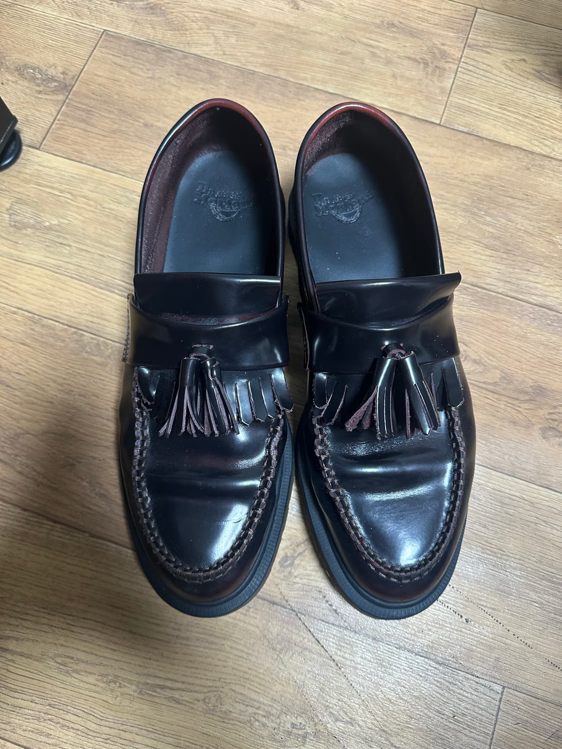 닥터마틴 아드리안 290사이즈 아카디아 버건디 체리 상품이미지1