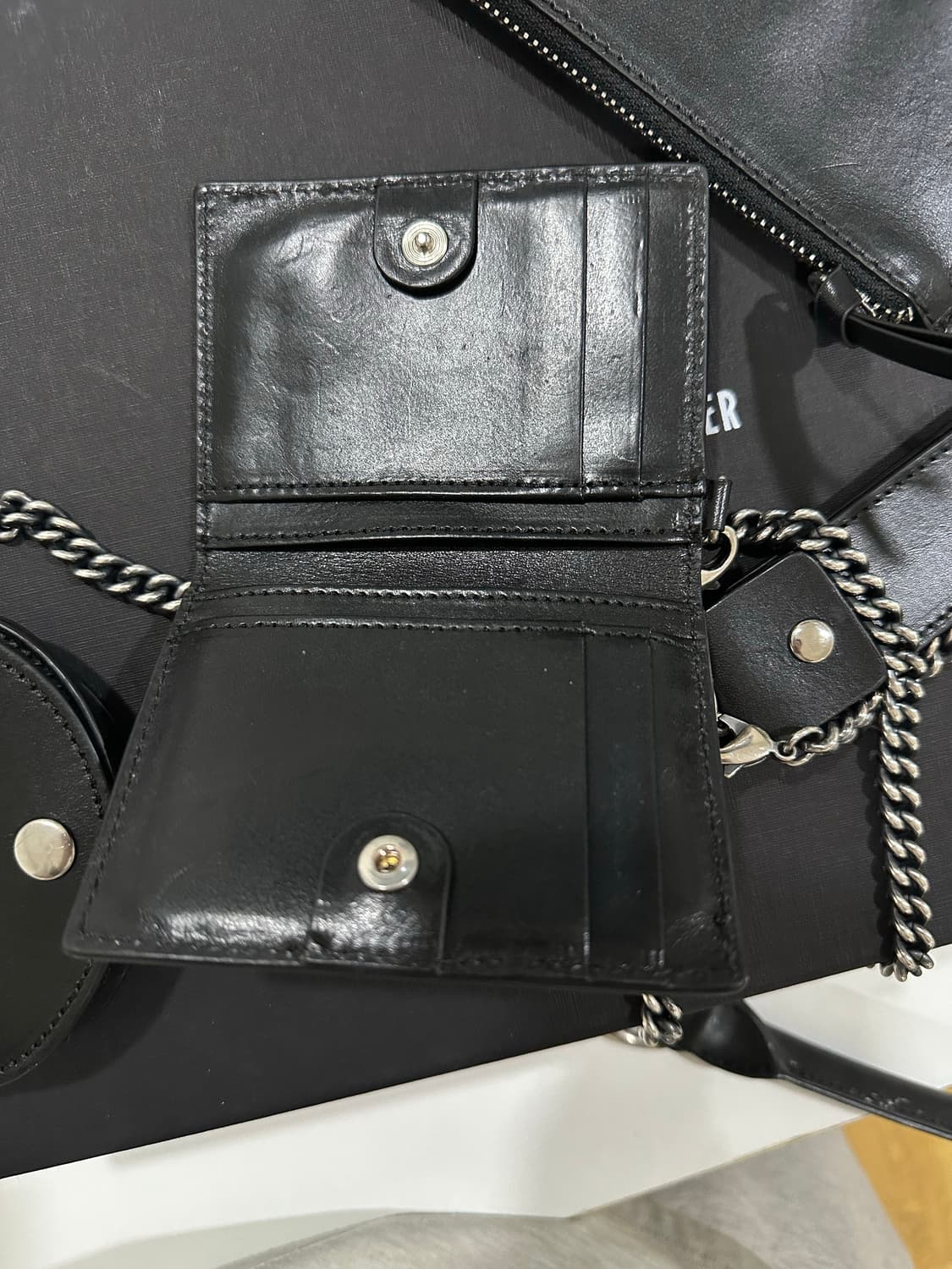 Ann Demeulemeester 가죽 멀티케이스 백  상품이미지3