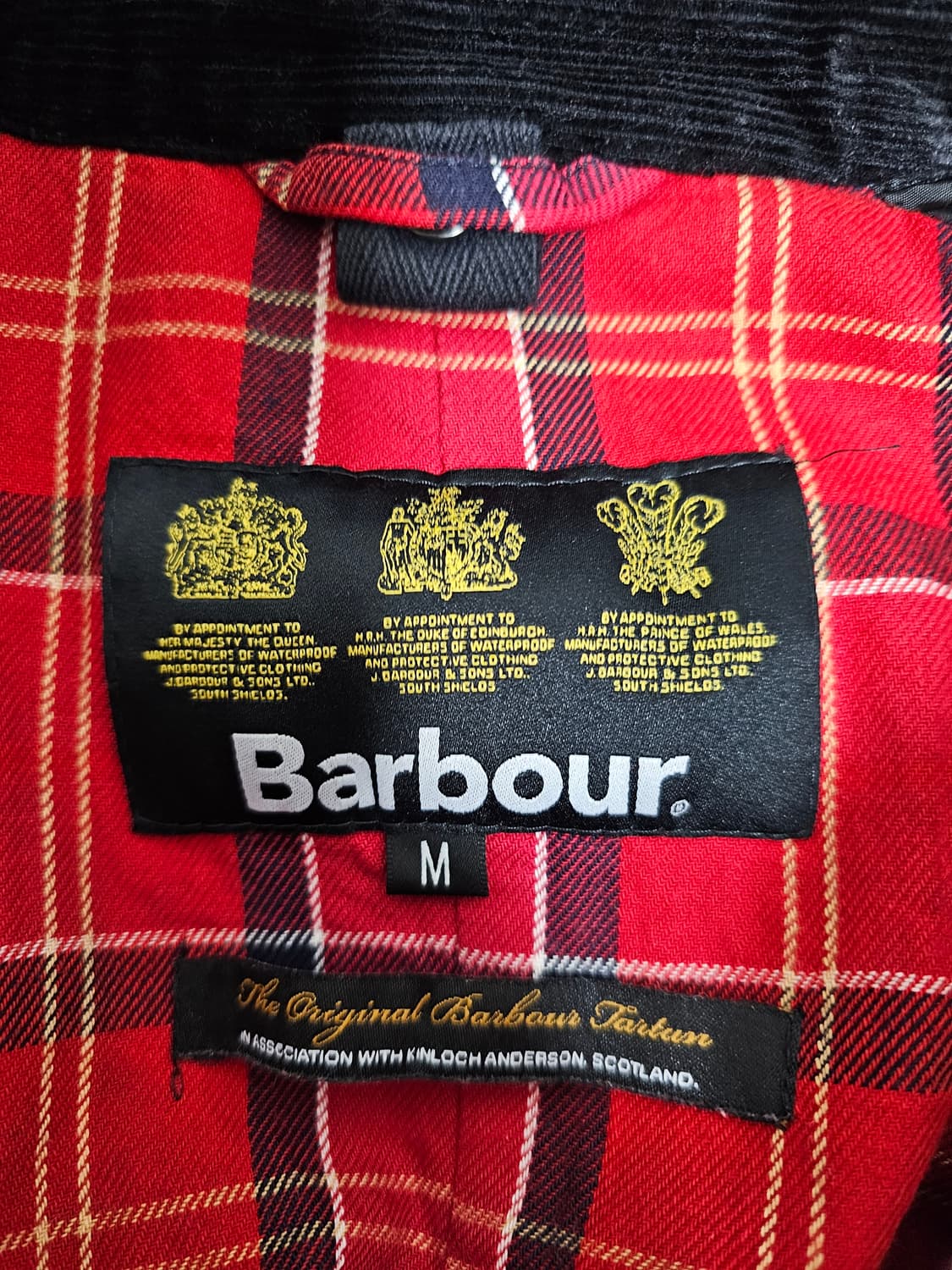 바버 애쉬비 왁스자켓 M 상품이미지3