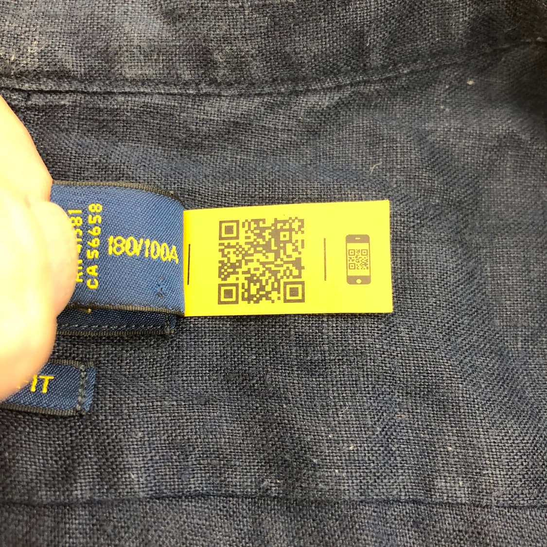 폴로 랄프로렌 [QR] 클래식핏 린넨 100%셔츠 L 상품이미지6