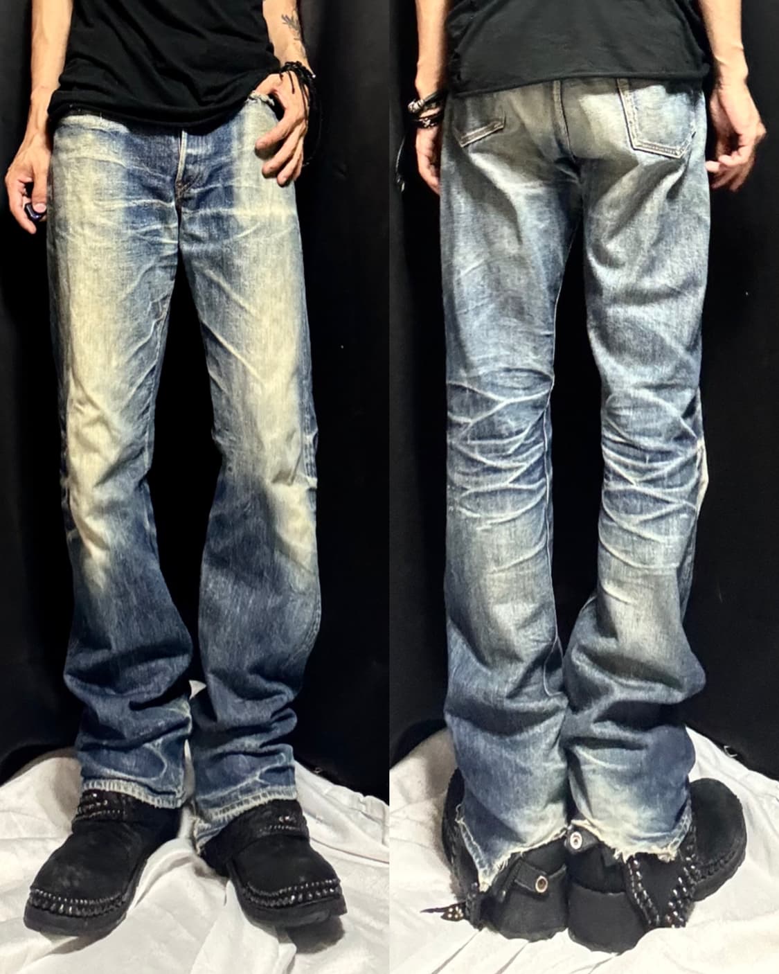 “Unknown” Y2K Washing Detail Pants 상품이미지1