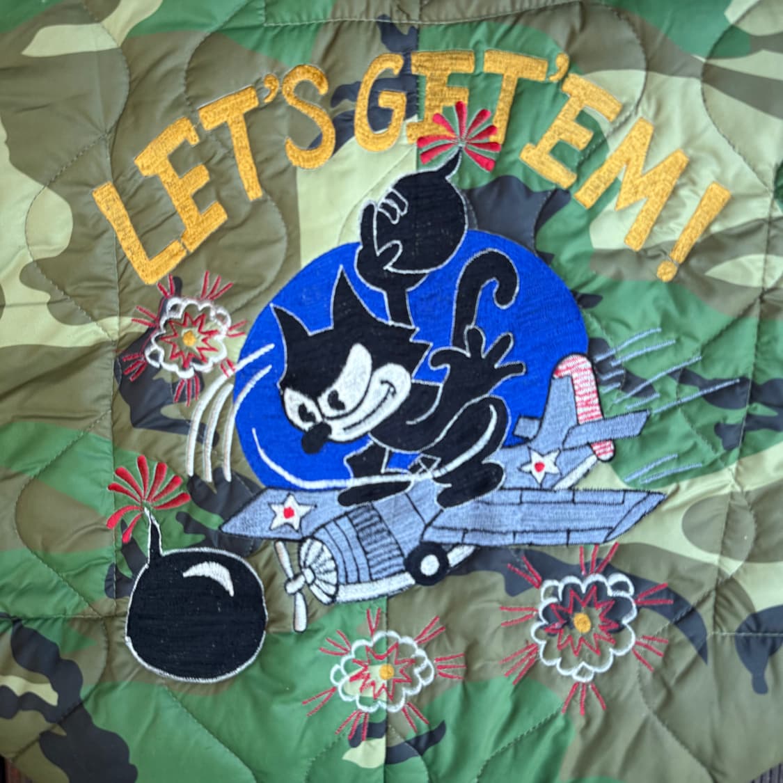 펠릭스 더 캣 퀼팅 카모 헬멧백 상품이미지2