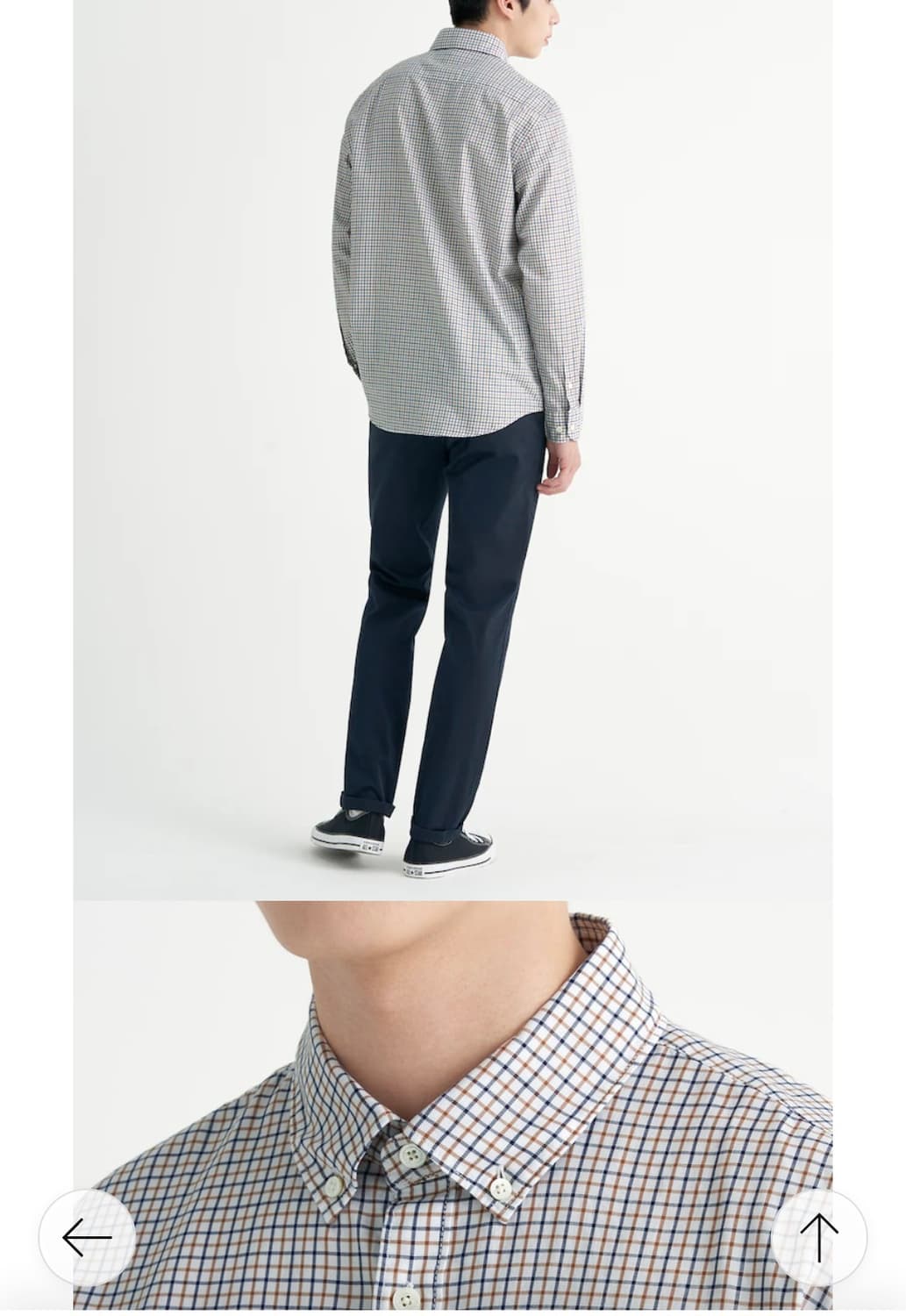 빈폴 리퀴드 코튼 체크셔츠 상품이미지10