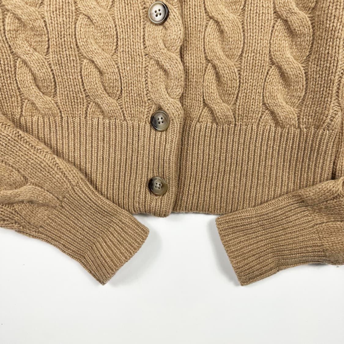 폴로 랄프로렌 여성 신형 케이블 니트가디건 XS 상품이미지4