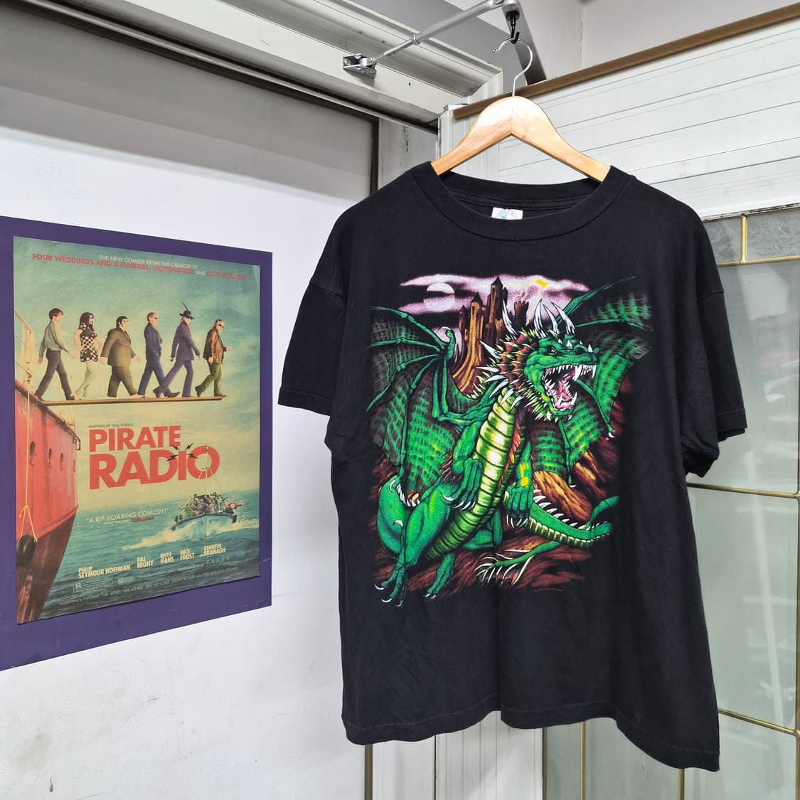 90s American Thunder Dragon 반팔티 상품이미지1