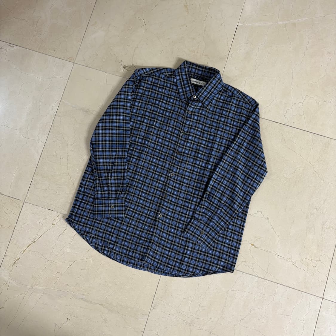 Our Legacy Above Shirt Cantrell Check 상품이미지2