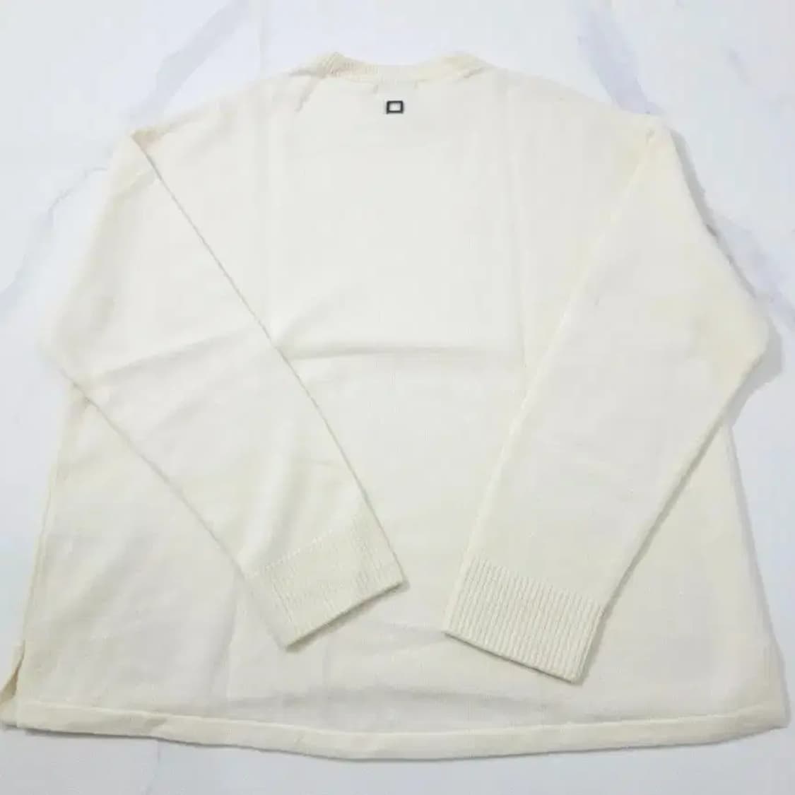 우영미 니트 아이보리 110 상품이미지3