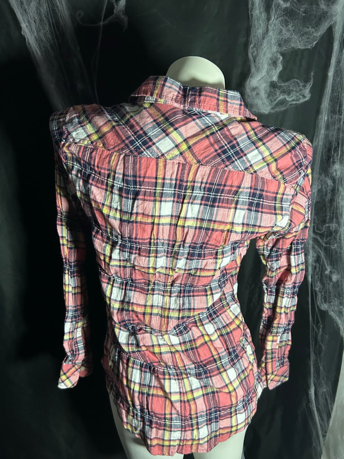 Backnumber pink check shirts  상품이미지3