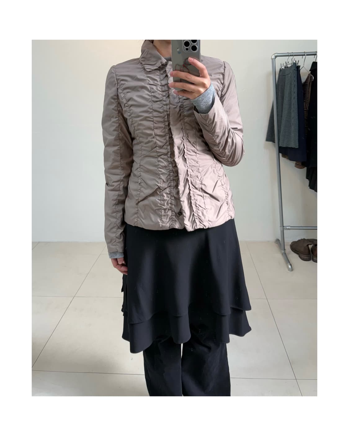 Sonia rykiel 셔링 자켓 상품이미지1