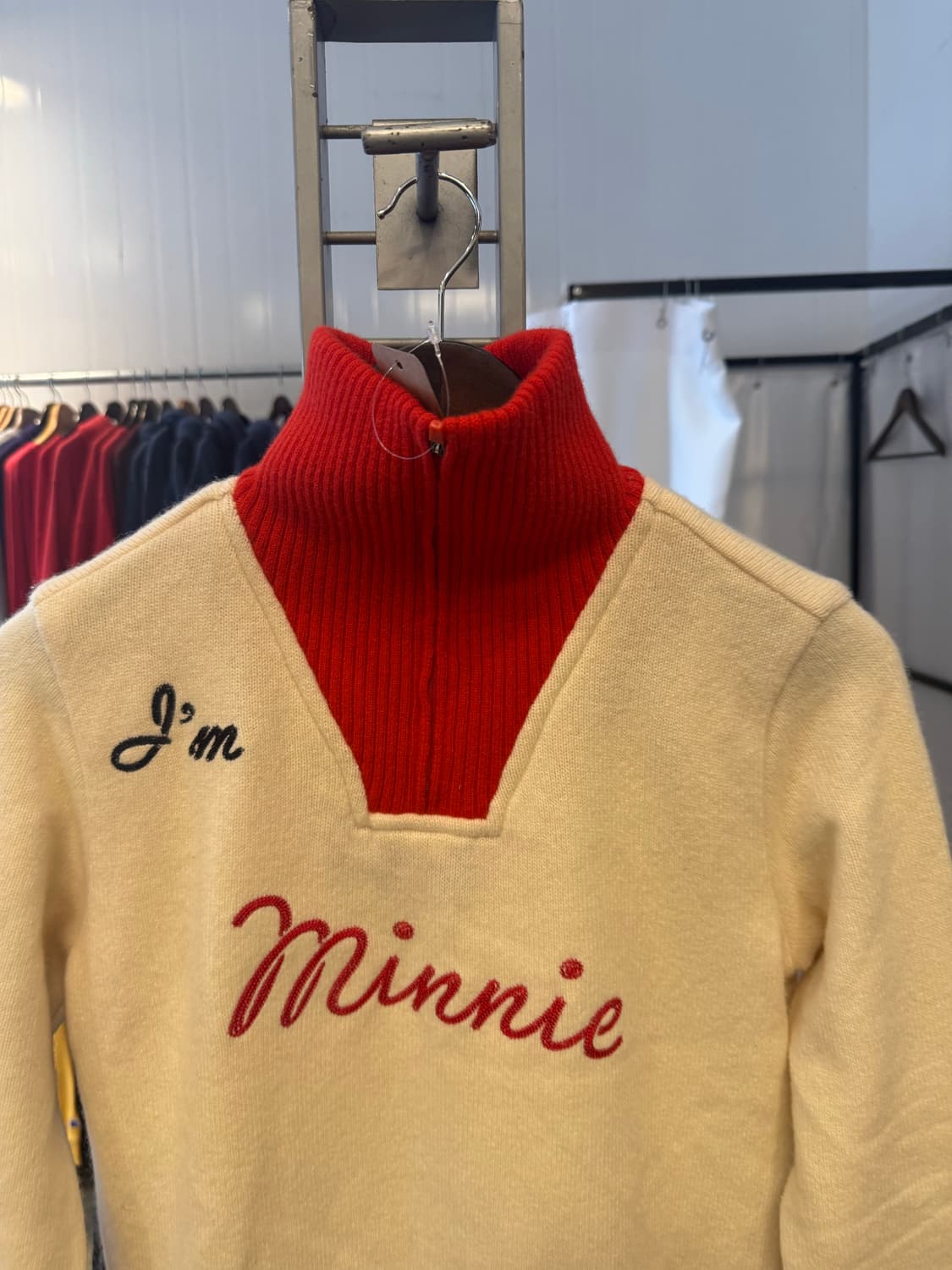 디즈니 아노락 니트 반집업(90) 상품이미지3