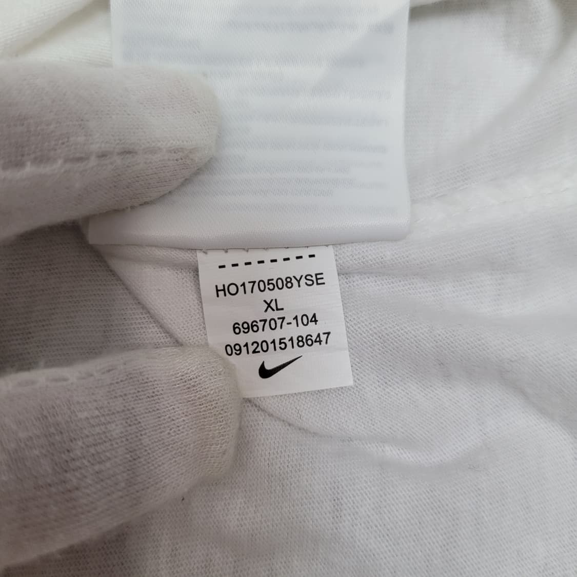 Nike 나이키 반팔 티셔츠 화이트 XL 사이즈 상품이미지5