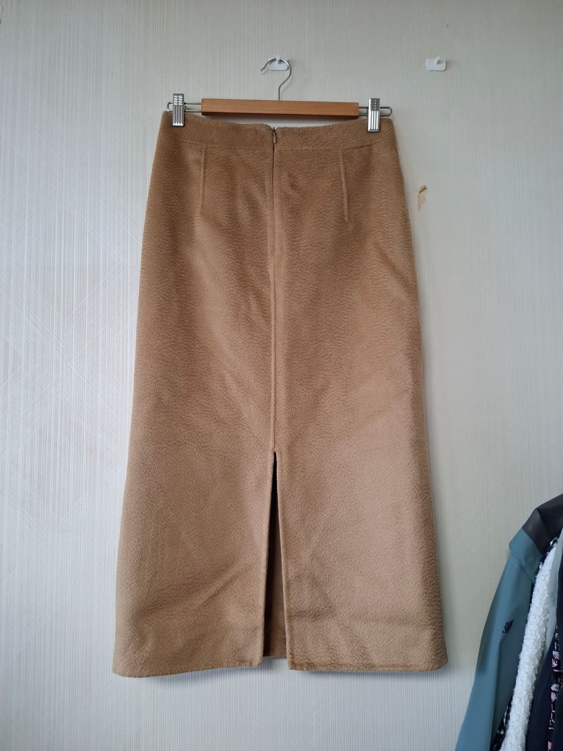 줄로그 새제품 울캐시 핸드메이드 롱스커트 상품이미지2