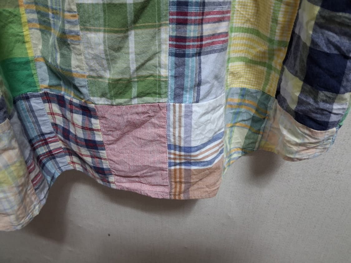 일본빈티지 폴로 패치워크 반팔셔츠 남성 110 115 이상
일본빈티지수입 상품이미지7