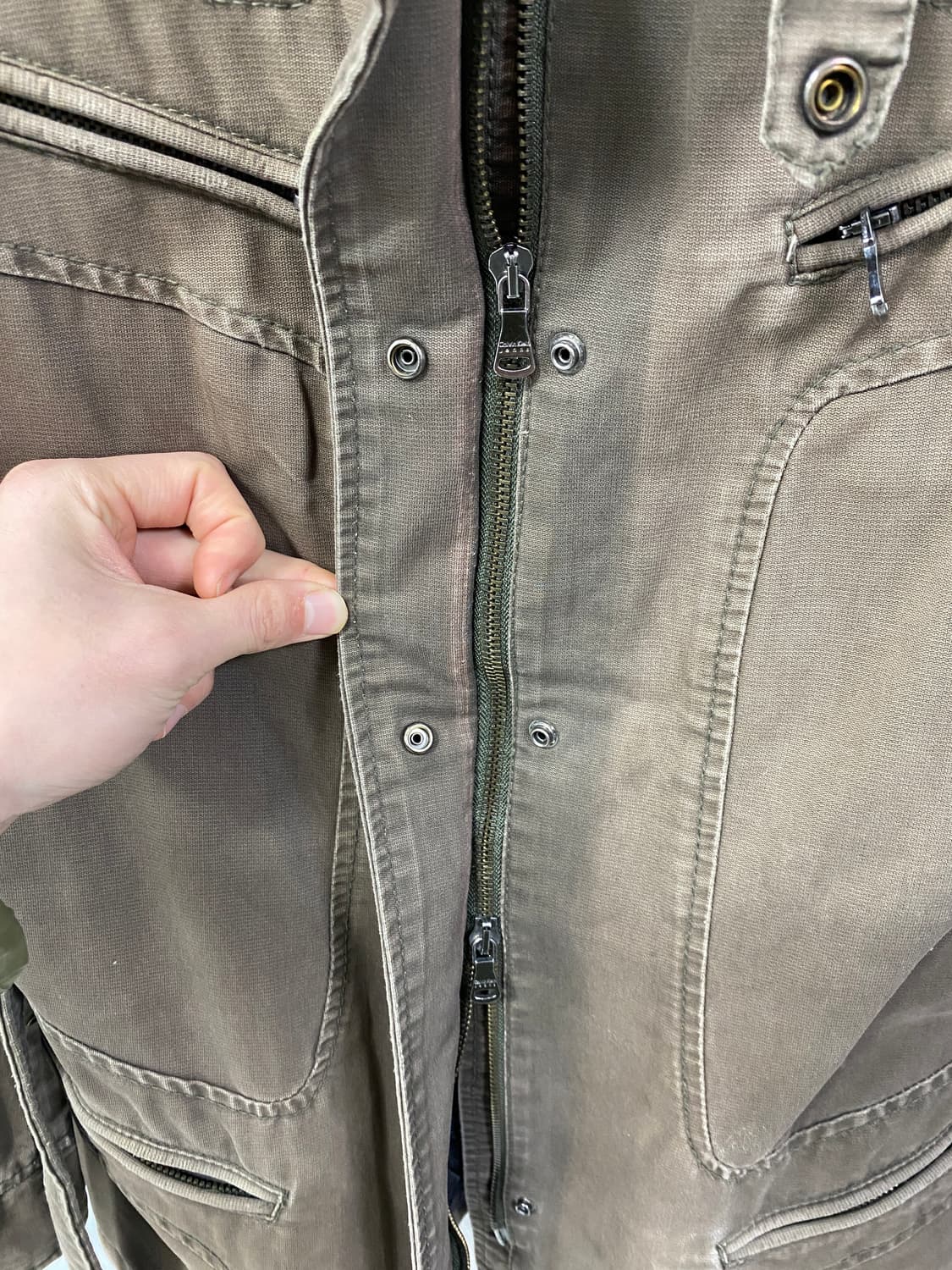 [CALVIN KLEIN] 캘빈클라인 카키브라운 자켓 상품이미지7