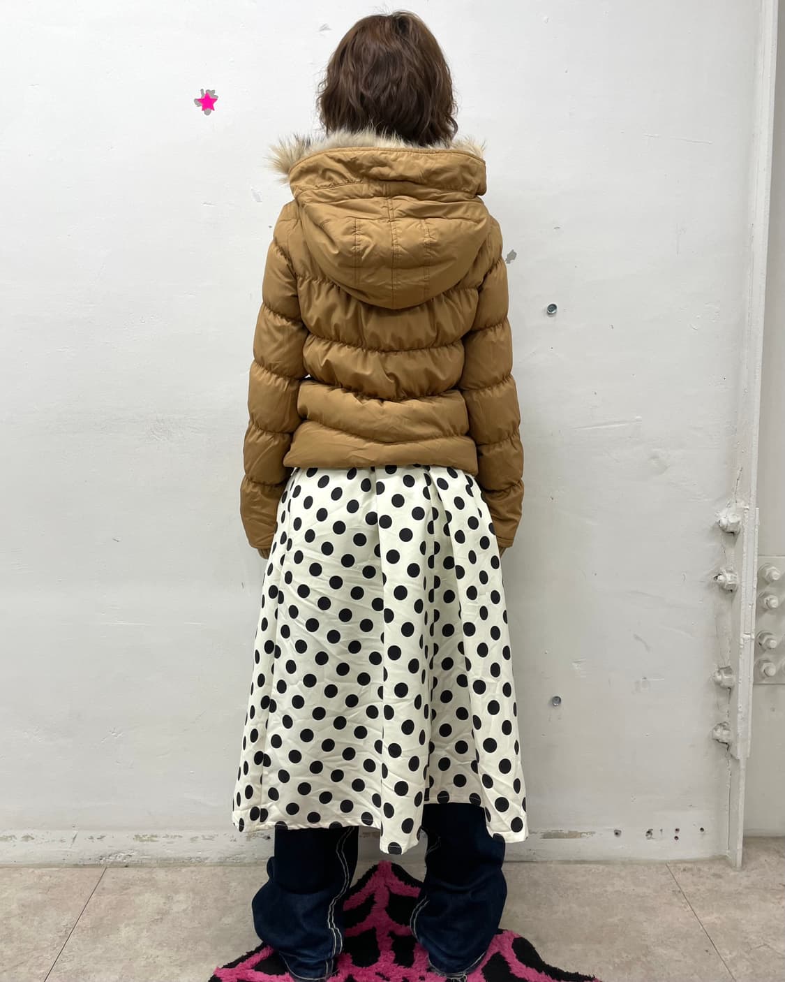 Beige Shirring Big Hoodie Padded 상품이미지6