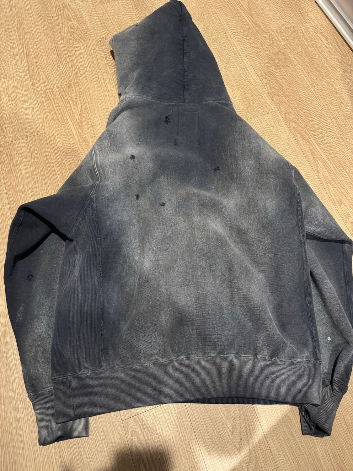 바우와우 24aw hard aiging sweat hoodie  상품이미지3