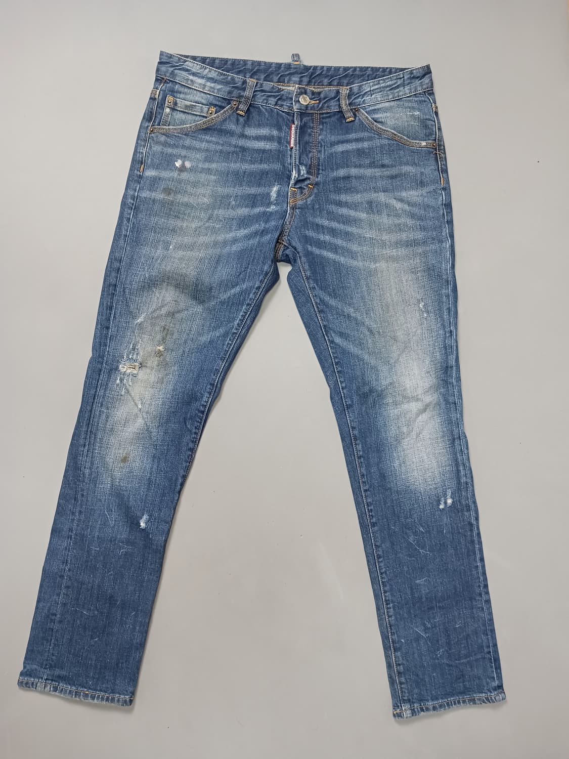 [34] 디스퀘어드2 더티오일워싱 슬림진 청바지 상품이미지1