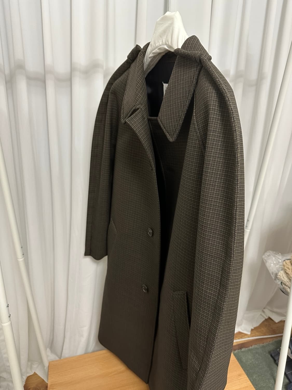 [46] 메종 마르지엘라 백스티치 발마칸 아웃라인 피오코트 상품이미지2