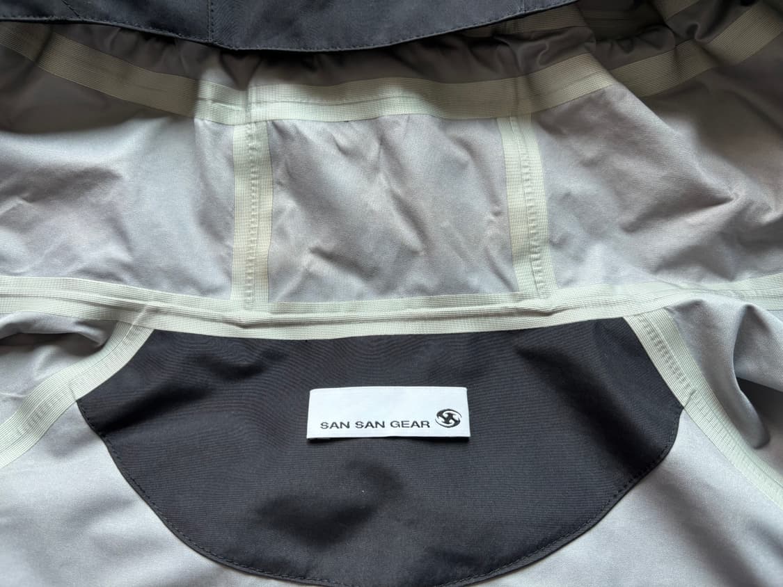 산산기어 윈드블록자켓 블랙 2사이즈 상품이미지4