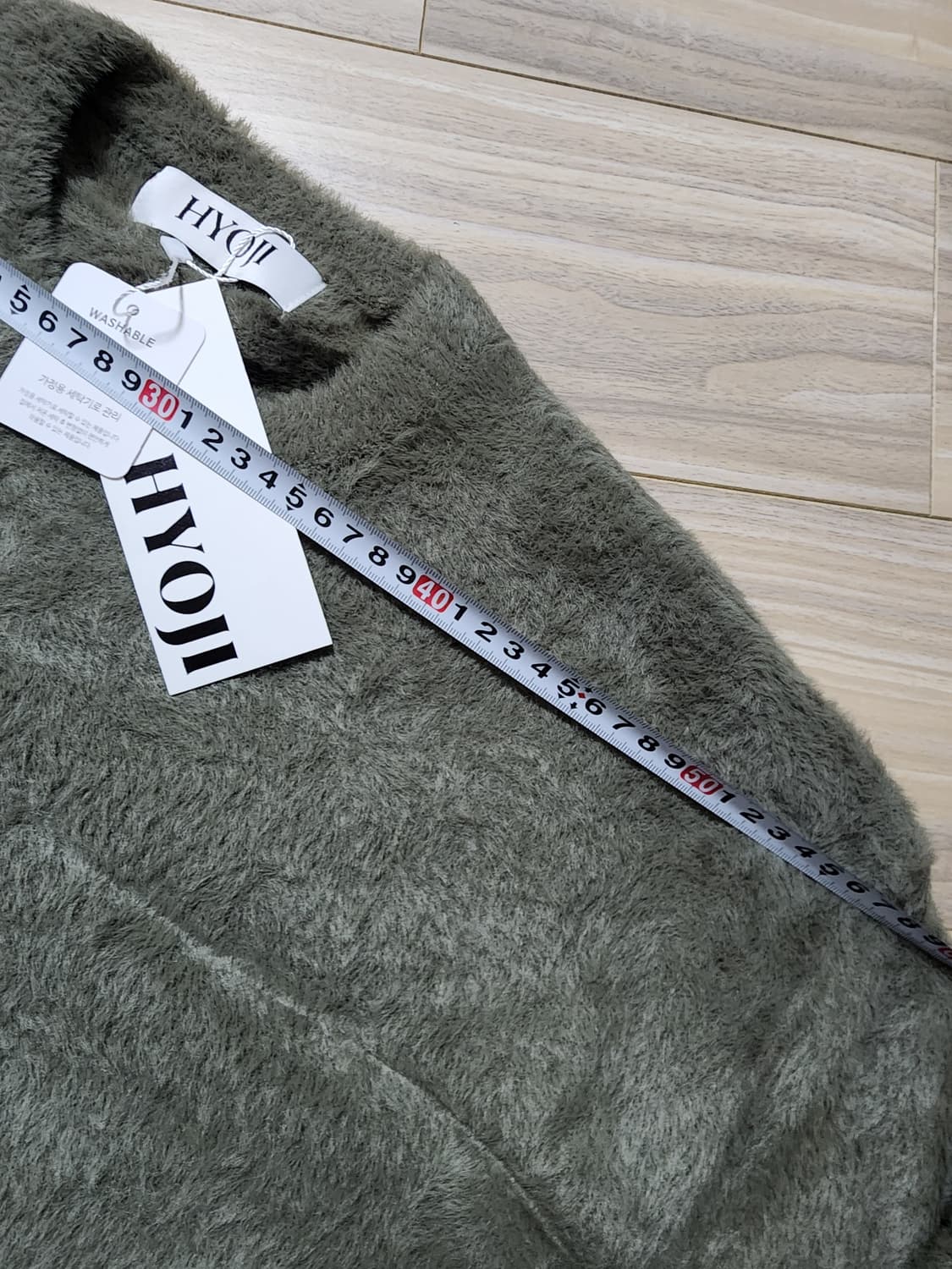 hyoji효지앙고라니트카키 상품이미지6