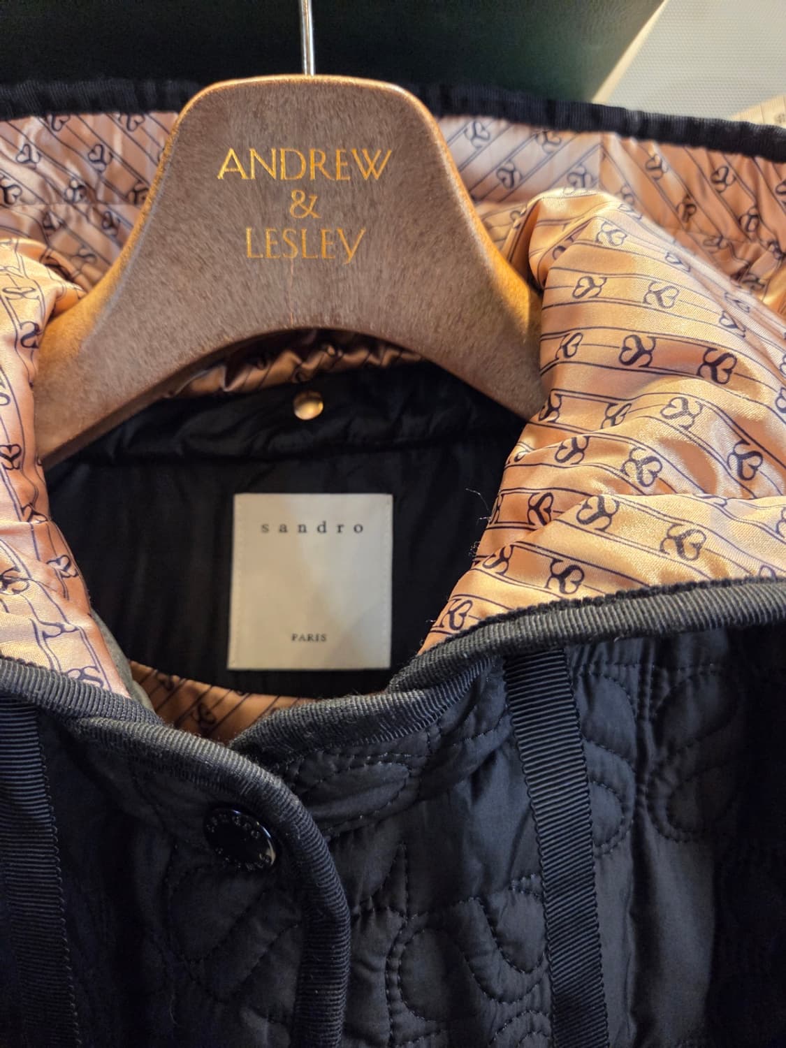 산드로 퀼팅자켓 상품이미지10