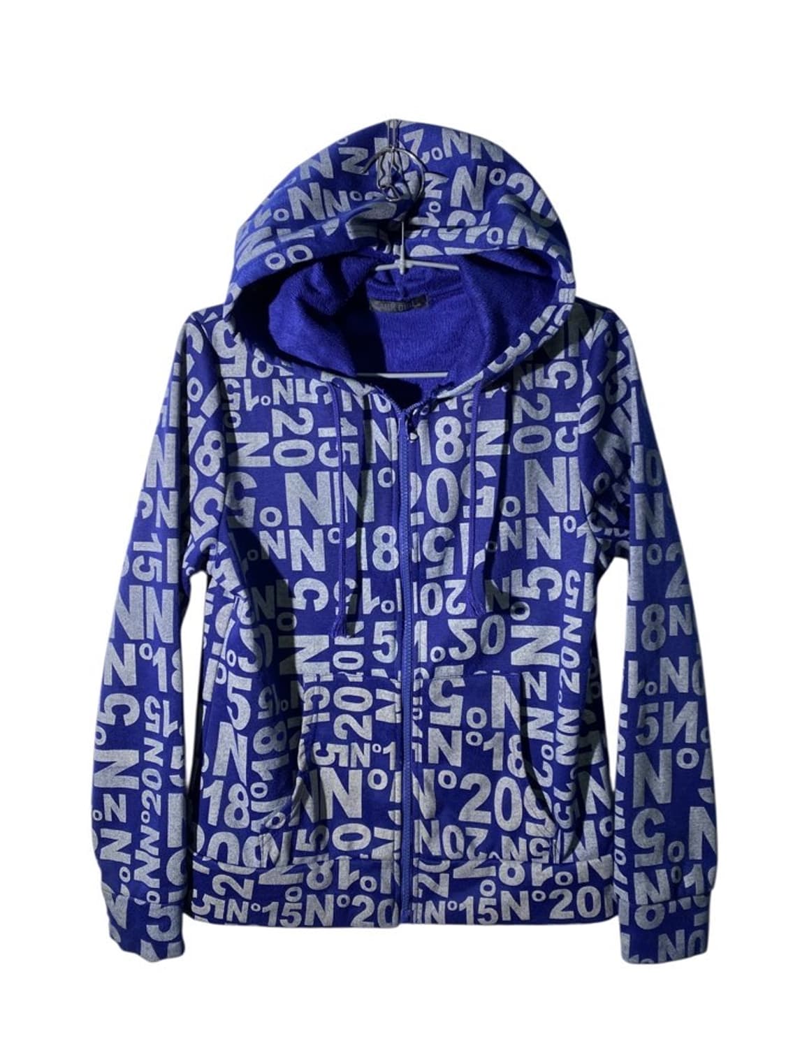 park girl 레터링 후드 집업 상품이미지1