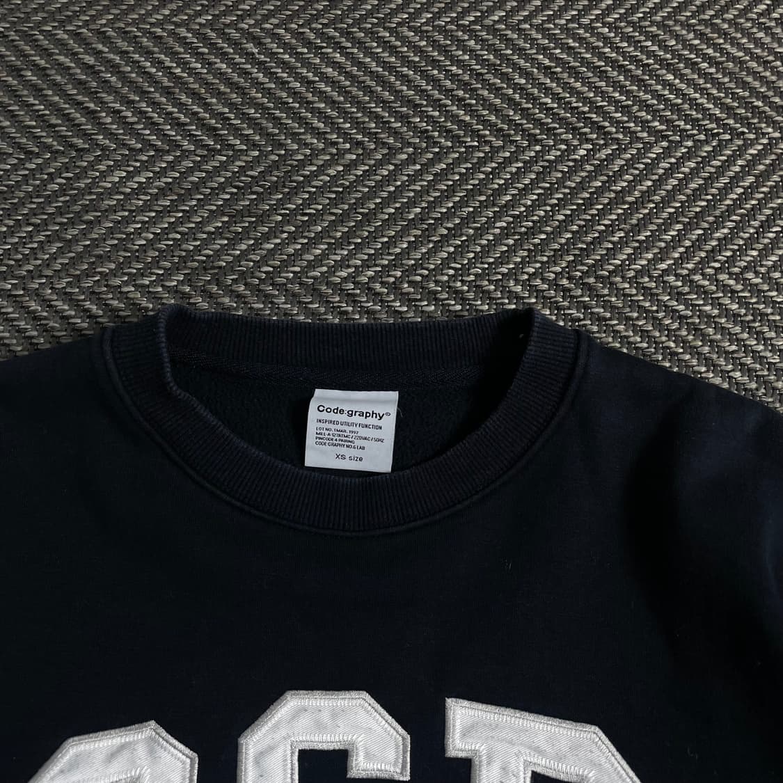 코드그라피 CGP 아치 로고 맨투맨y 3708 상품이미지5