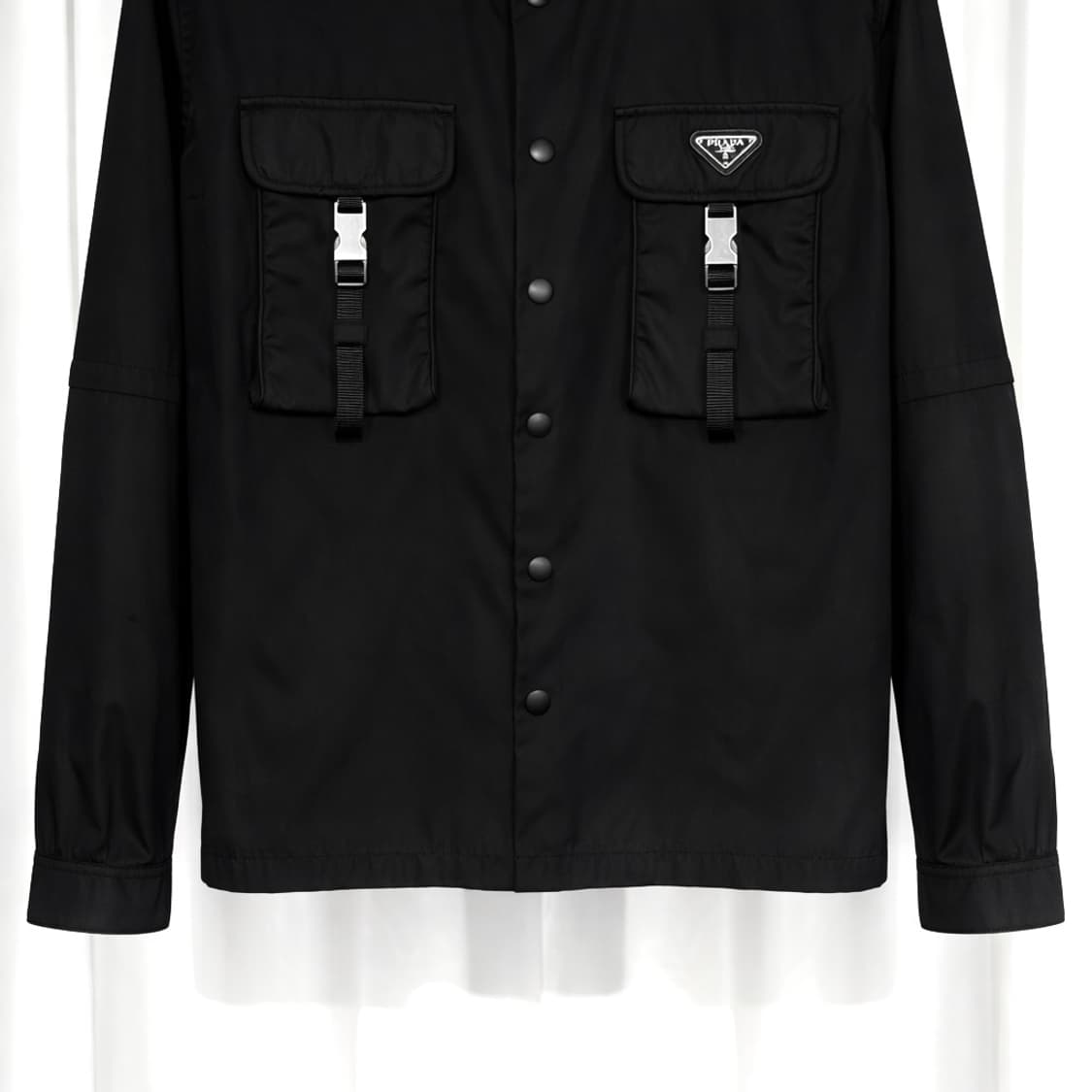 프라다 투포켓 버클 리나일론 셔츠 상품이미지2