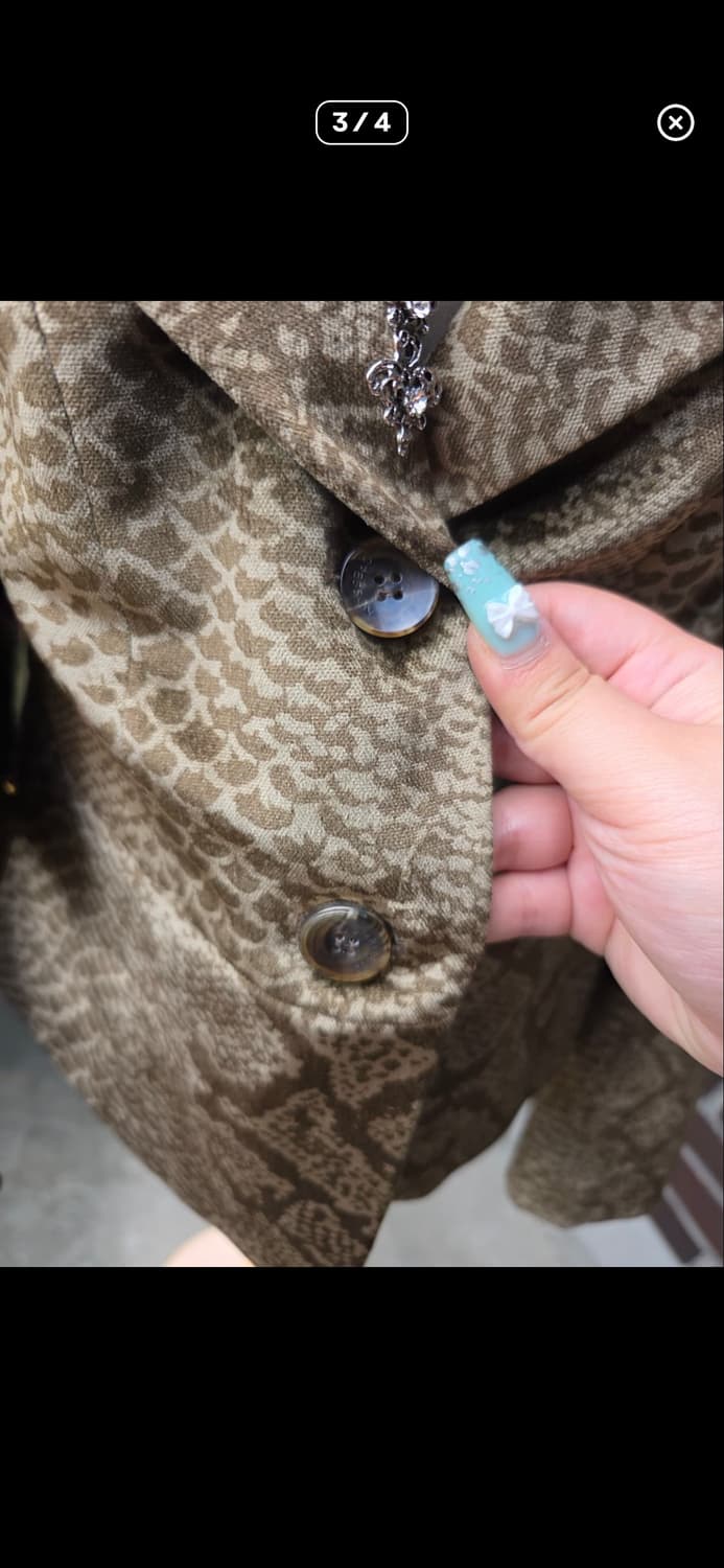 오리엔탈 뱀피 자켓 상품이미지3