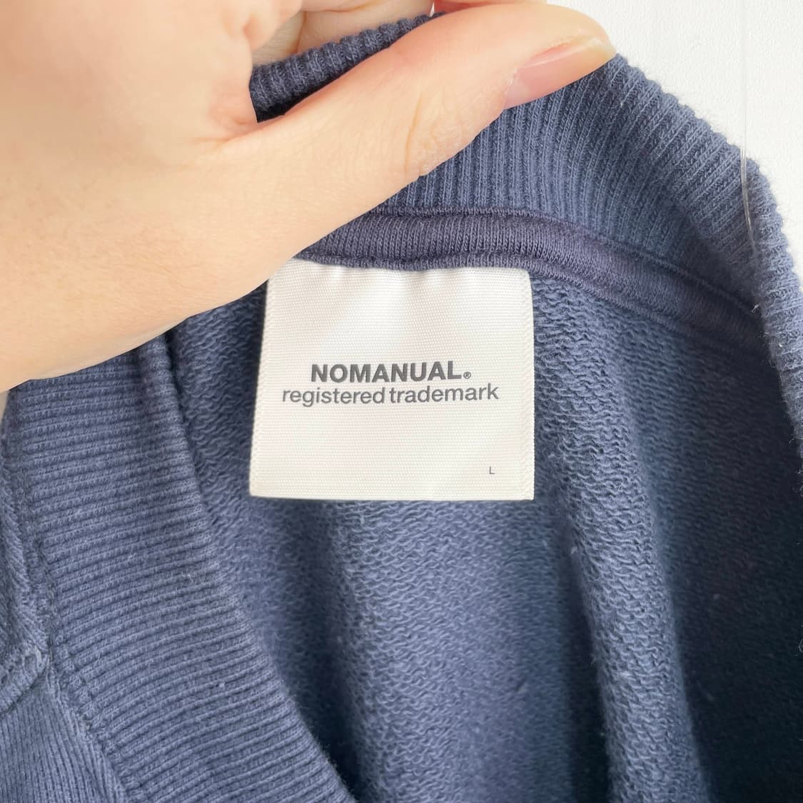 C1 노매뉴얼 맨투맨 L사이즈 상품이미지6