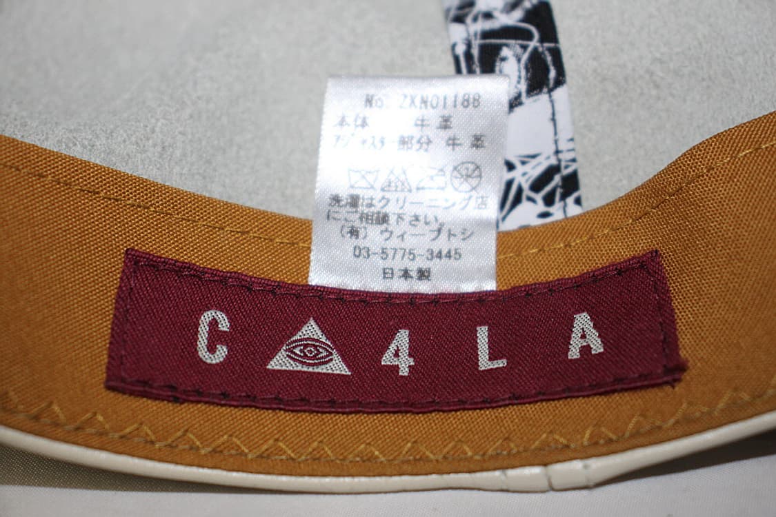 CA4LA 카시라 레더볼캡(onesize) 상품이미지7