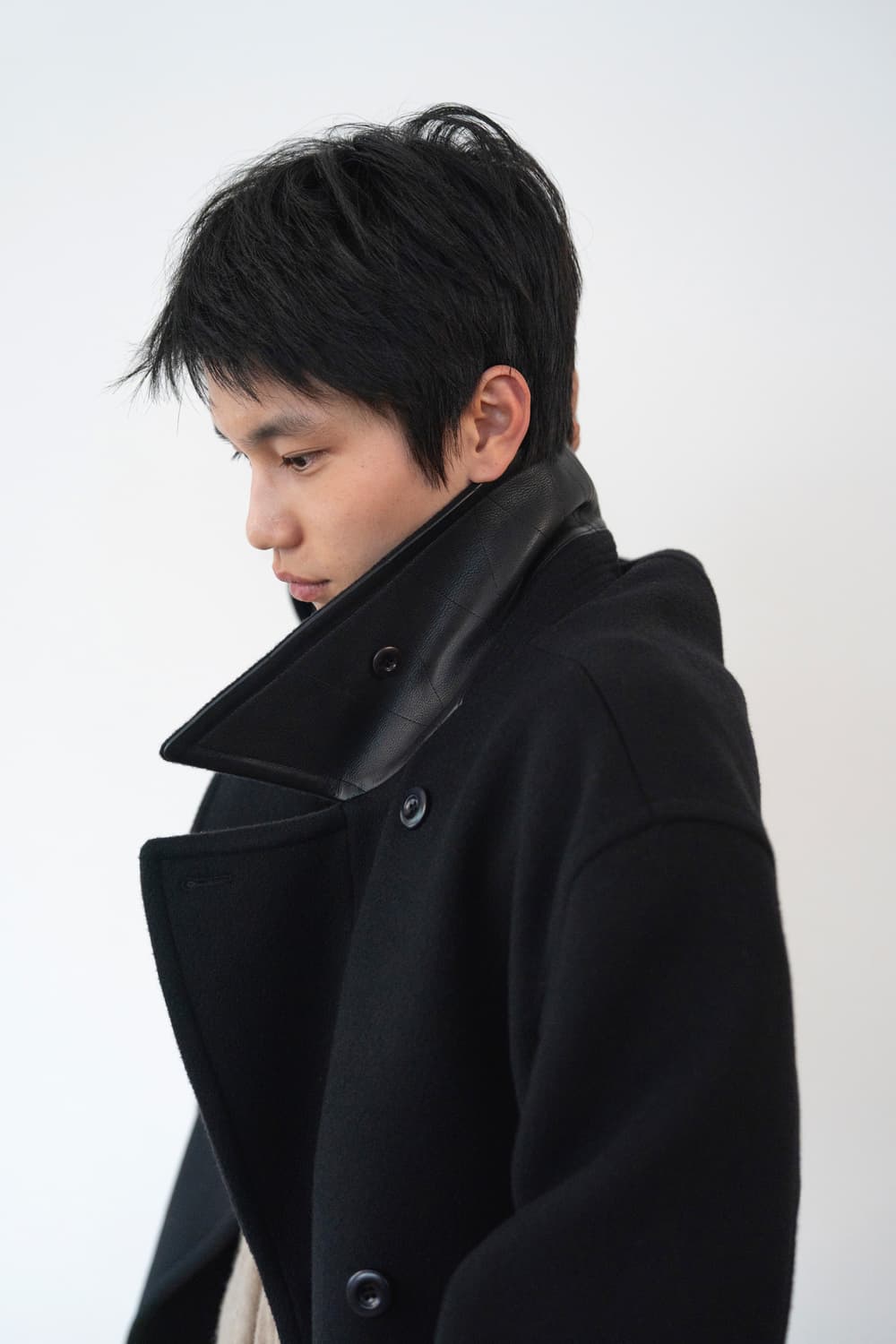 h.a.m 피코트 블랙 1사이즈 / hamsaseyo / 함 상품이미지2