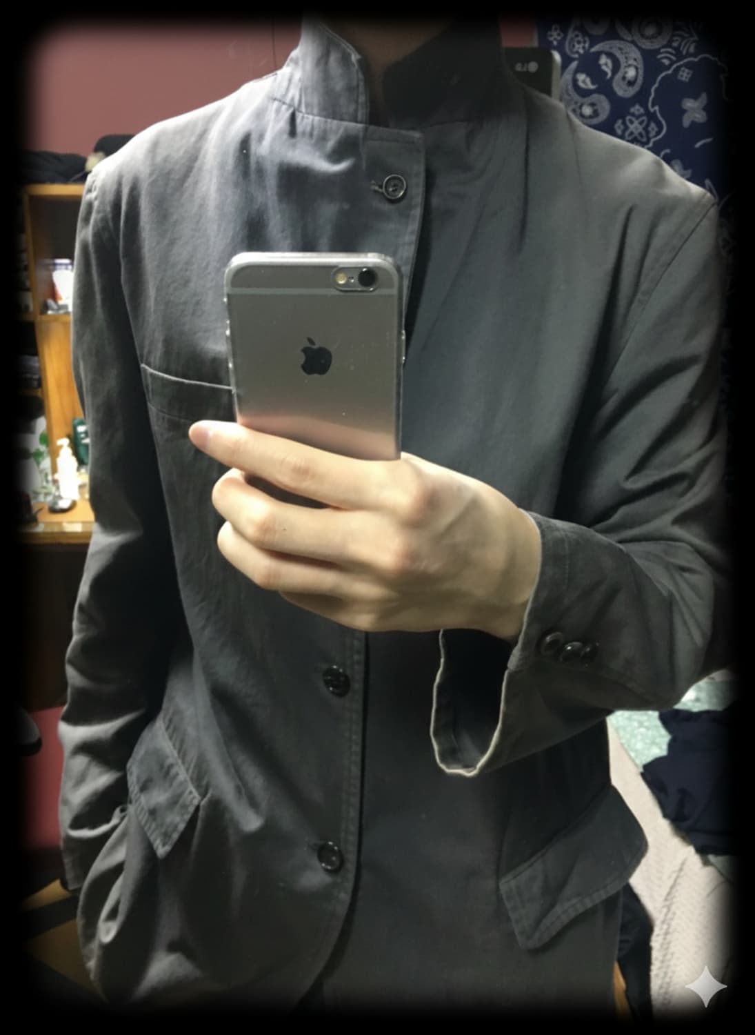 꼼데가르송 다나카 옴므 AD2001  3버튼 자켓 상품이미지1